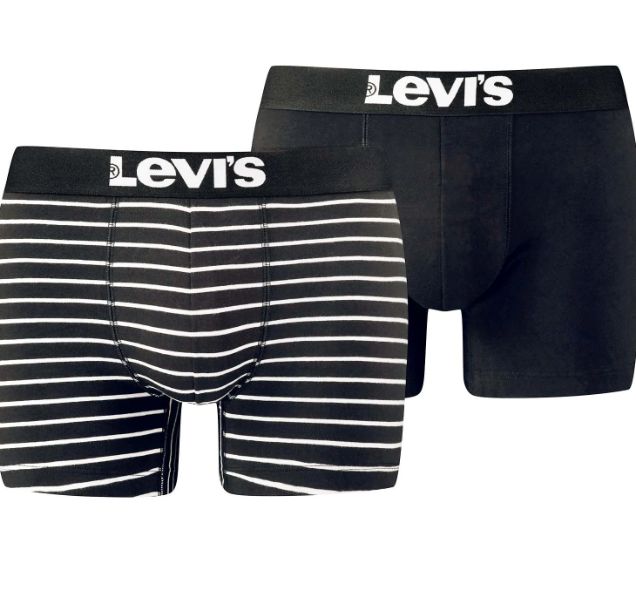 Vacchetti | 2 Boxer Uomo Elastico Esterno LEVI'S 905011001 BIPACK cotone elasticizzato