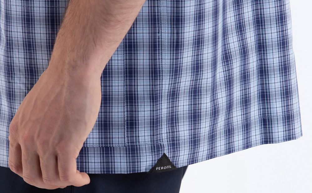 Vacchetti | Pigiama Uomo Corto Aperto Senza Colletto Perofil VPRT92572 Cotone 