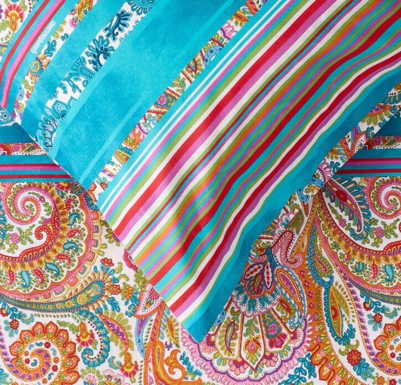 Vacchetti | Completo Copripiumino 2 Piazze Bassetti Granfoulard Noto