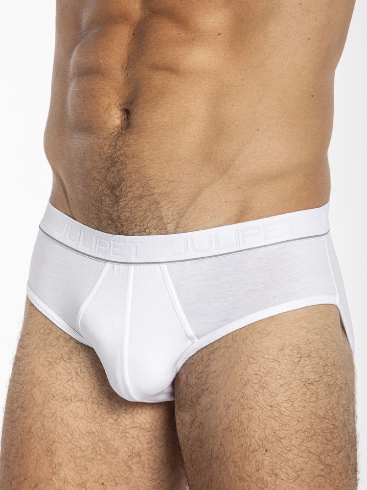 Vacchetti | 2 Slip Uomo Midi Tinta Unita Intervallo Cotone Jersey Elasticizzato