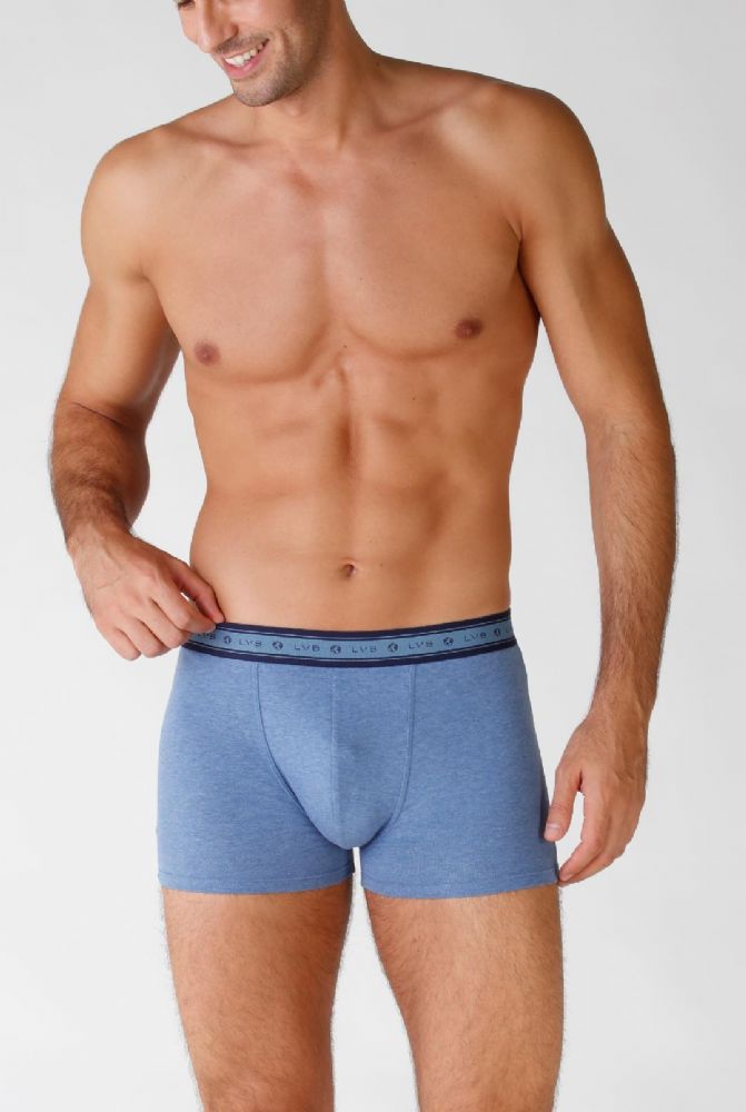 Vacchetti | 2 Boxer Uomo Elastico Esterno L06AC Cotone Organico Elasticizzato