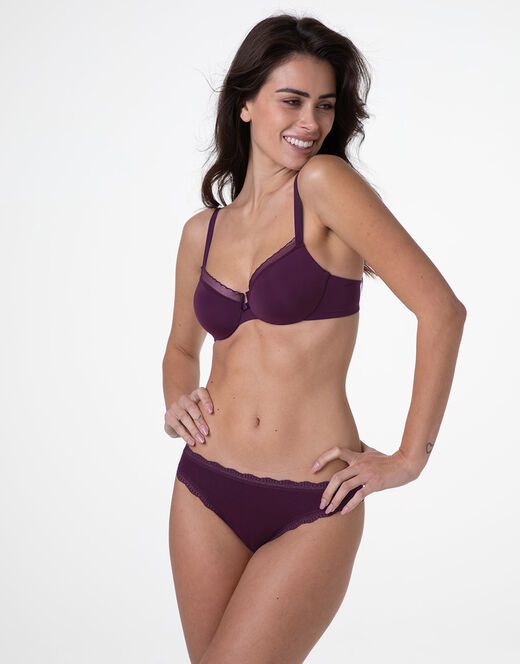 Vacchetti | 2 Slip Donna Midi L0DPX Cotone Elasticizzato