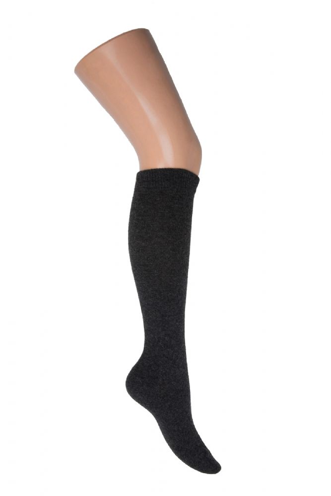 Vacchetti | Calze Donna Corte Tinta Unita/Rigate Lady Lana/Cachemire