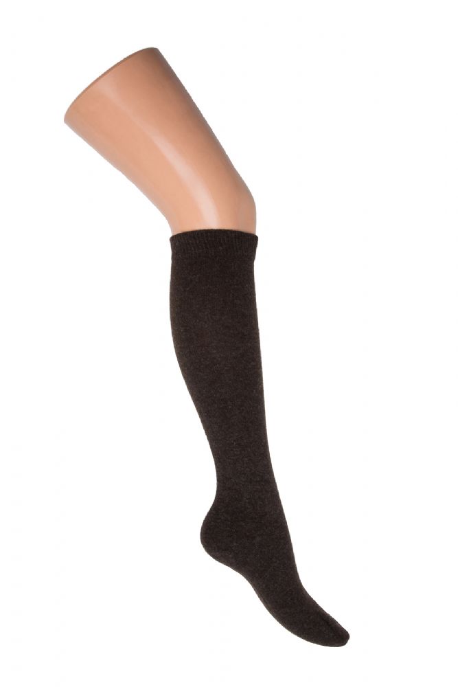 Vacchetti | Calze Donna Corte Tinta Unita/Rigate Lady Lana/Cachemire