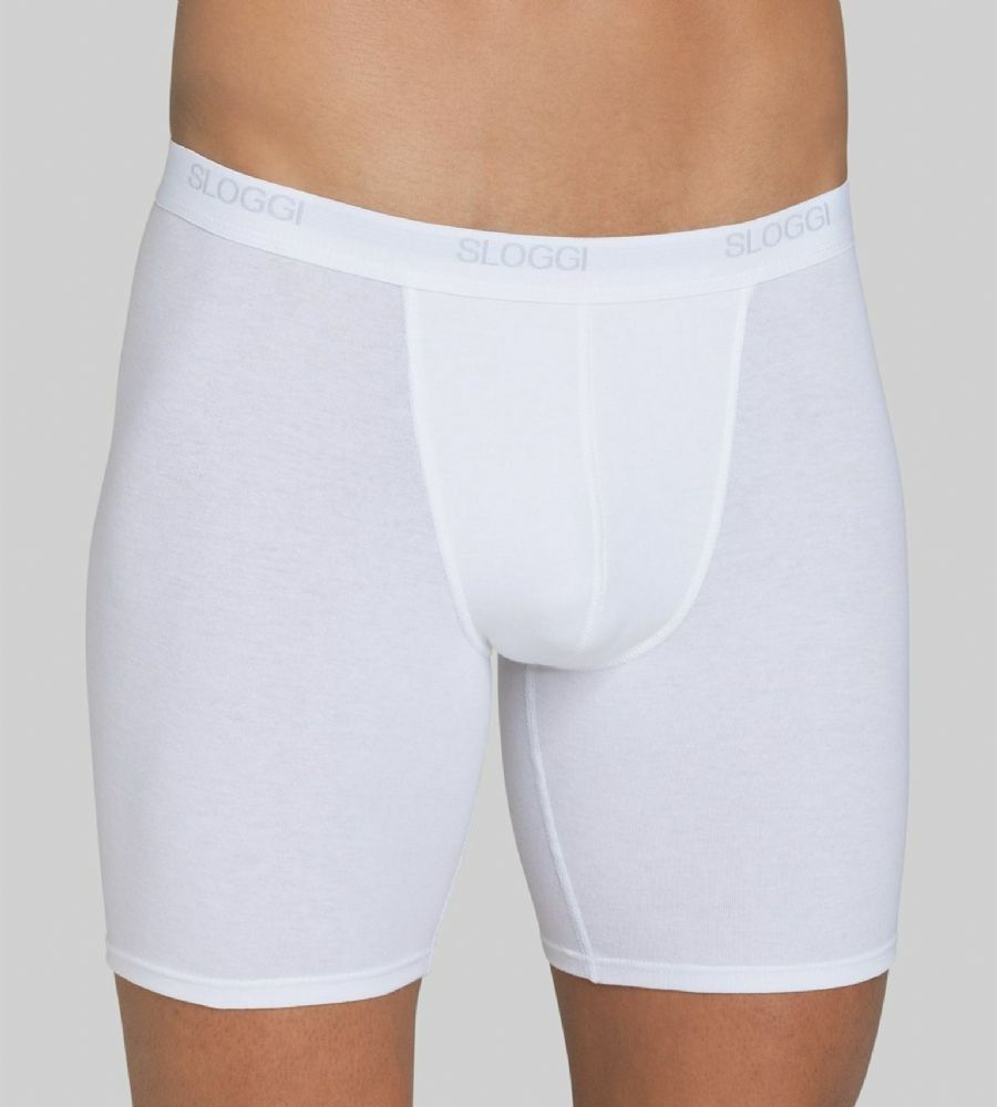 Vacchetti | Slip Uomo Gamba Lunga Elastico Esterno Basic Long Cotone Elasticizzato
