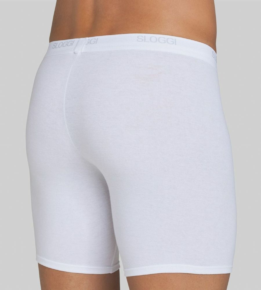 Vacchetti | Slip Uomo Gamba Lunga Elastico Esterno Basic Long Cotone Elasticizzato