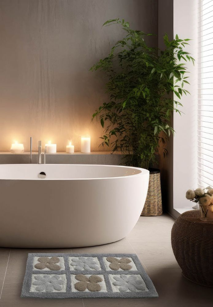 Vacchetti | Tappeto Bagno 50 X 80 Fantasia Marrakech Spugna Di Cotone