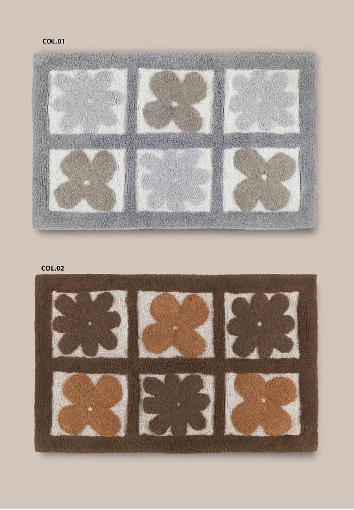 Vacchetti | Tappeto Bagno 50 X 80 Fantasia Marrakech Spugna Di Cotone