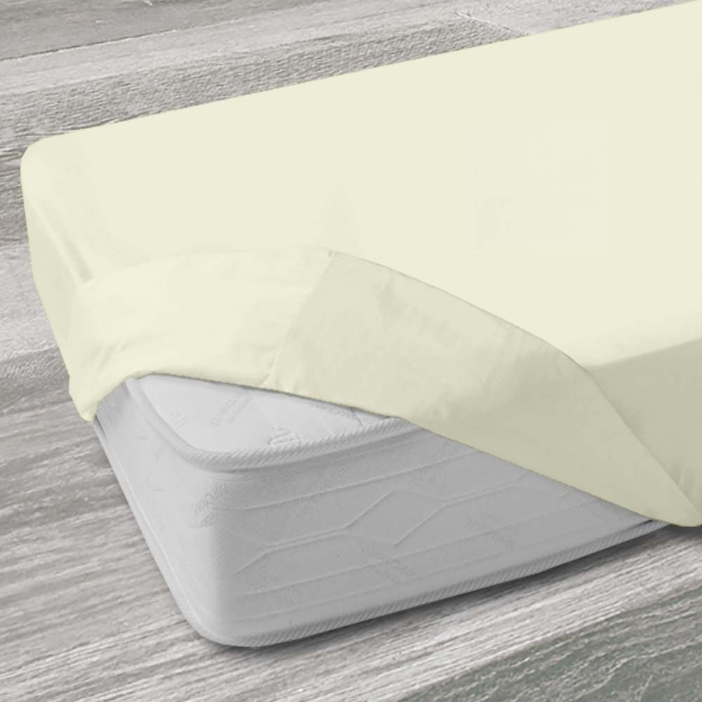 Vacchetti | Lenzuola Con Angoli Tinta Unita Dipiu' 2 Piazze 160cm Cotone Percalle