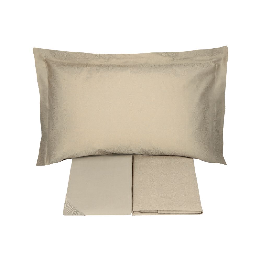 Vacchetti | Completo Lenzuolo 2 Piazze Tea Raso Di Cotone