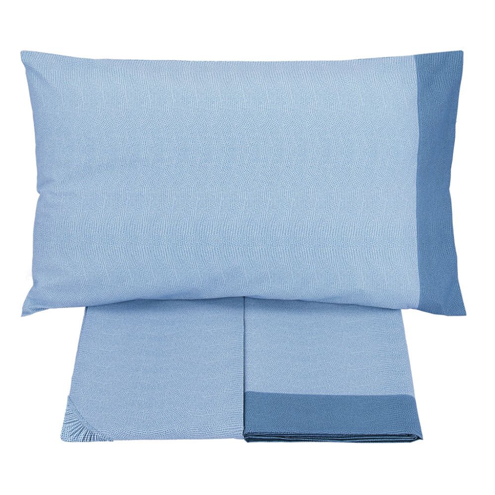 Vacchetti | Completo Lenzuolo 1 Piazza Chromo Cotone