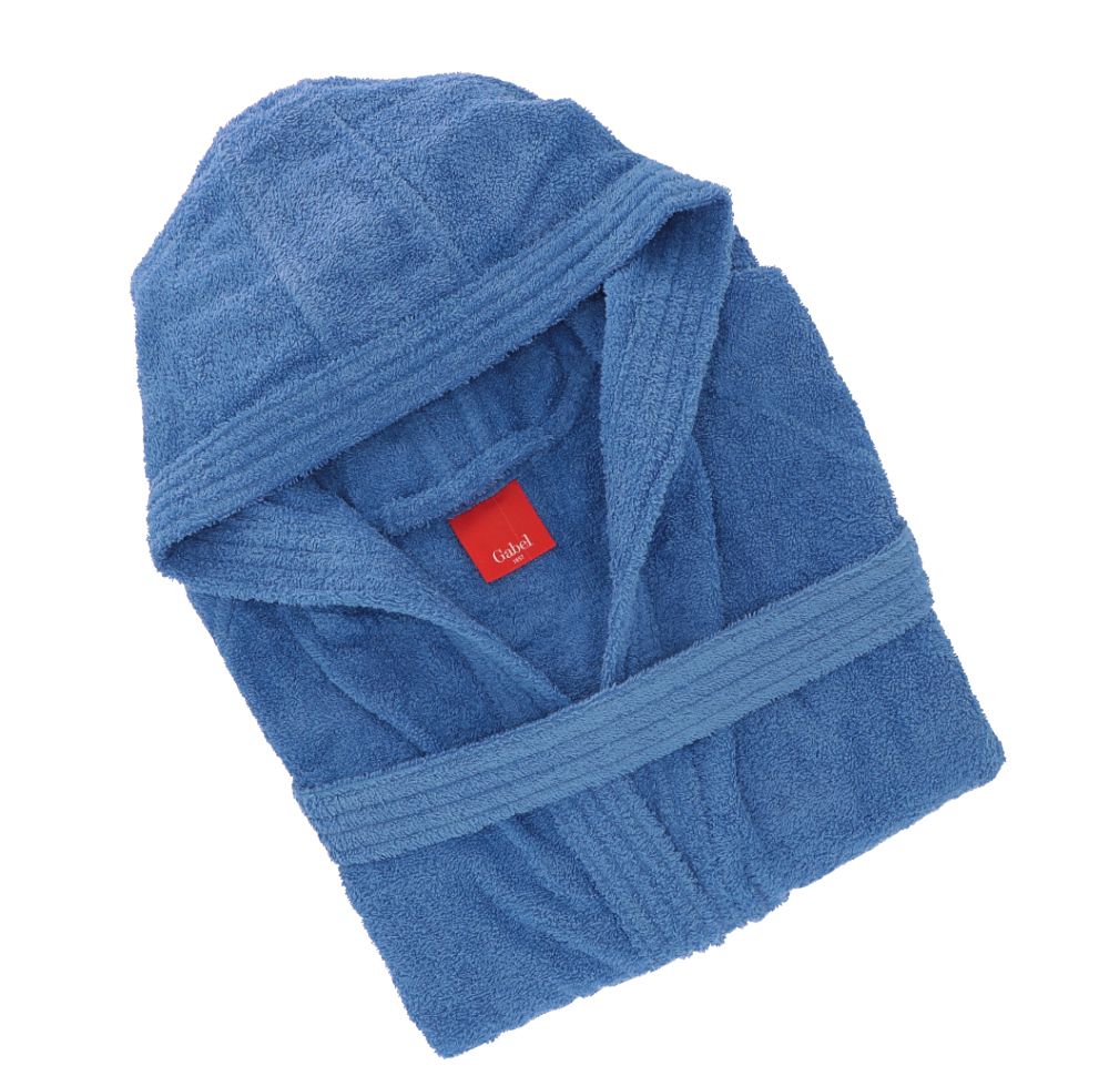Vacchetti | Accappatoio Con Cappuccio Colori Assortiti Tintaunita & Co. Spugna Di Cotone