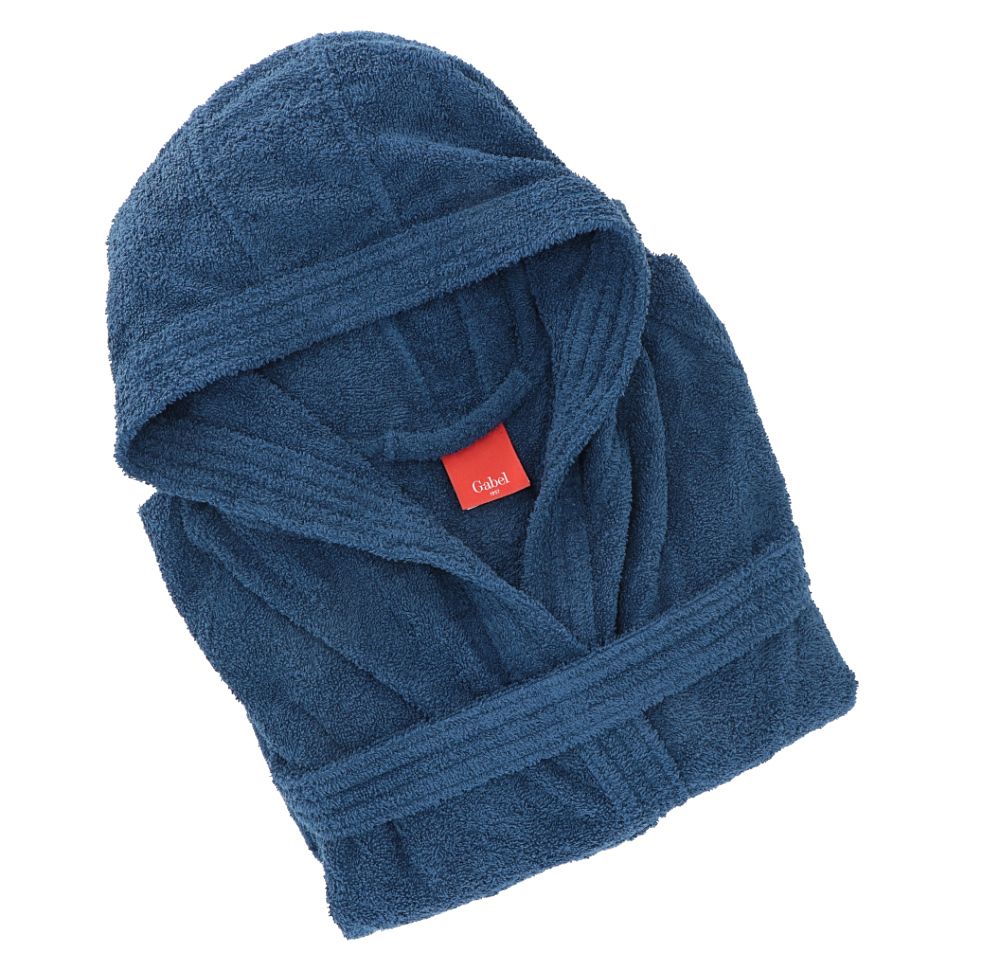 Vacchetti | Accappatoio Con Cappuccio Colori Assortiti Tintaunita & Co. Spugna Di Cotone