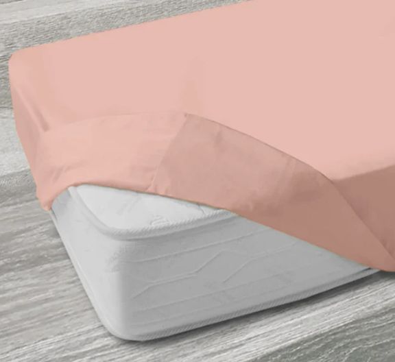 Vacchetti | Lenzuola Con Angoli Tinta Unita Dipiu' 2 Piazze Maxi Cotone Percalle