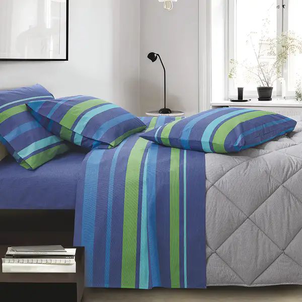 Vacchetti | Completo Lenzuolo 2 Piazze Fantasia Chromo Playcolor Cotone