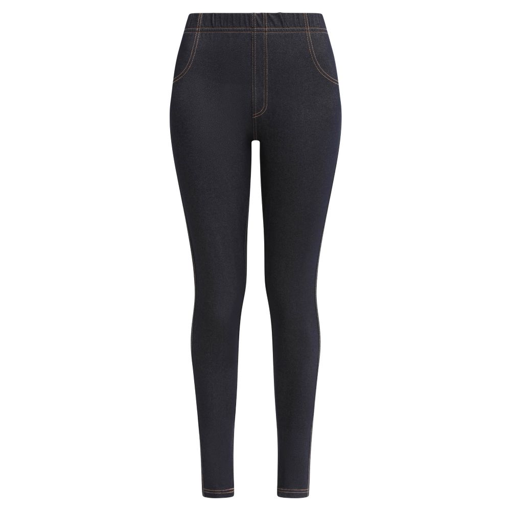 Vacchetti | Jeggings / Leggings Donna Effetto Jeans Relax D0BJP Viscosa