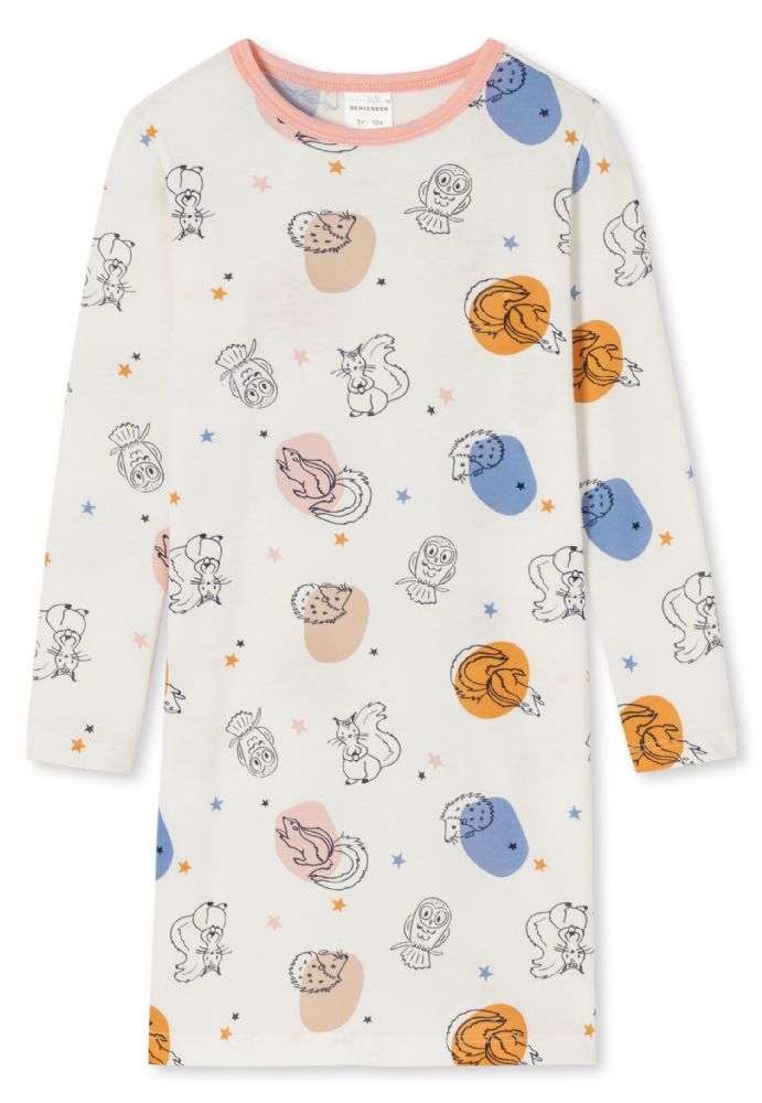 Vacchetti | Camicia Notte Bambina Girocollo 177778 Cotone