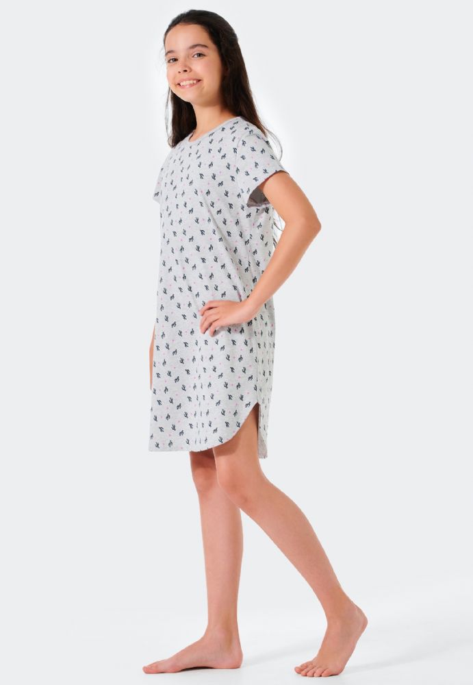 Vacchetti | Camicia Da Notte Ragazza Mezza Manica 176624 Cotone