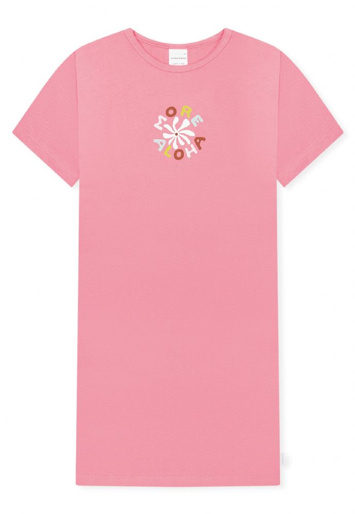 Vacchetti | Camicia Da Notte Bambina Girocollo Fantasia 183435 Cotone Jersey