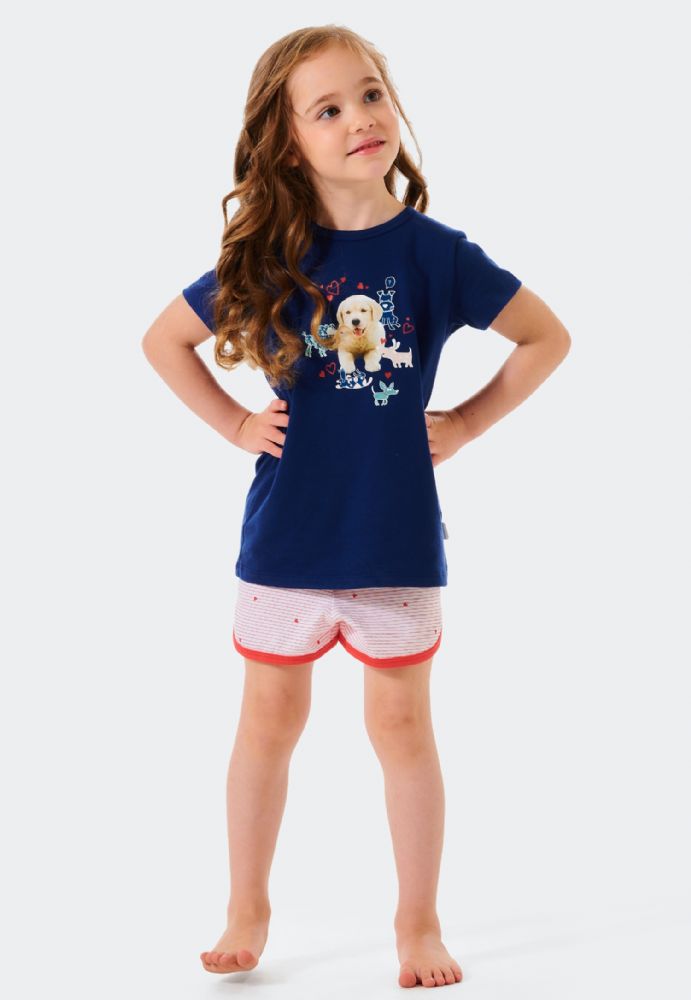 Vacchetti | Pigiama Bambina Corto Girocollo 176719 Cotone