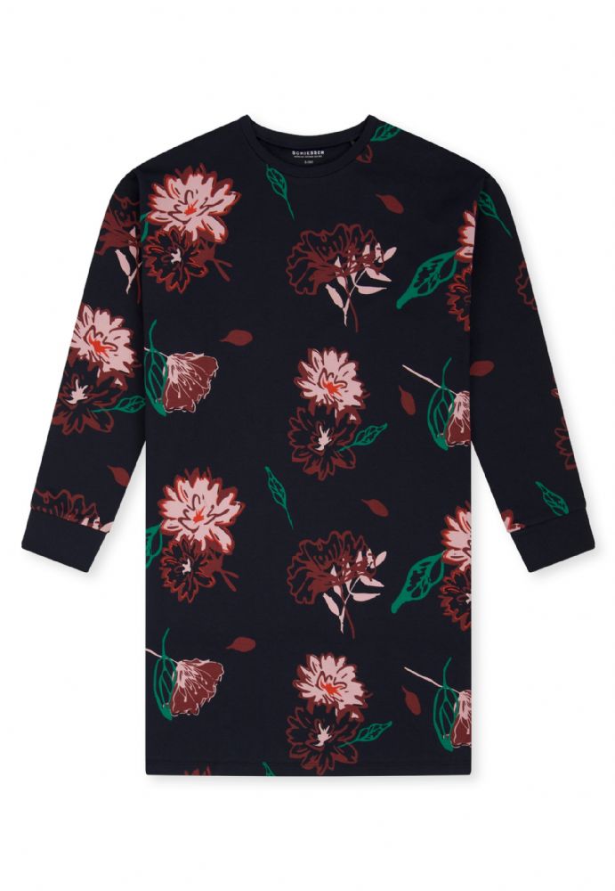 Vacchetti | Camicia Notte Ragazza Girocollo Fantasia 183037 Cotone
