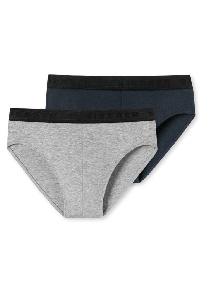 Vacchetti | 2 Slip Bambino 173533 Cotone Organico Pima Elasticizzato
