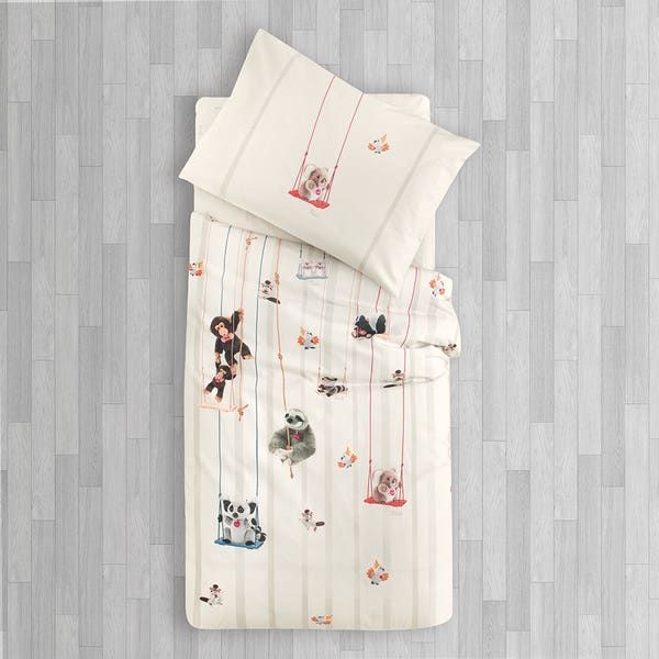 Vacchetti | Completo Copripiumino Lettino Trudi Swing Cotone