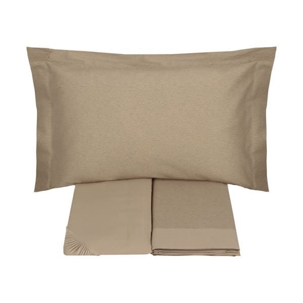 Vacchetti | Completo Lenzuolo 2 Piazze Tea Raso Di Cotone