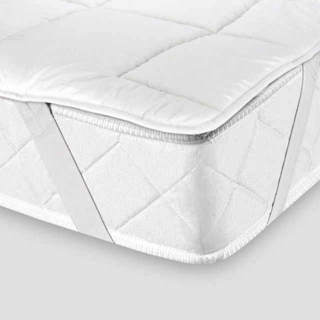 Vacchetti | Coprimaterasso Topper Con Elastici Angolari 2 Piazze Relax Microfibra