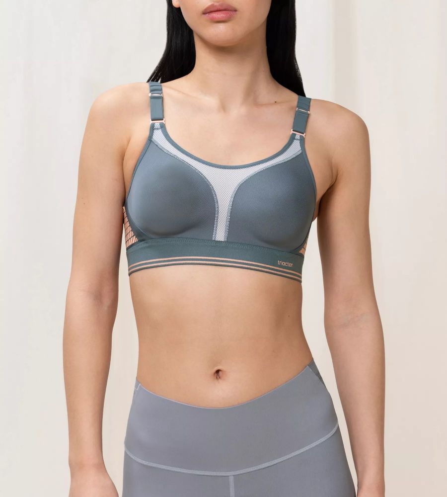 Vacchetti | Reggiseno Sportivo Senza Ferretto Schiena Incrociabile Alto Supporto Triaction Extreme Lite N Ex Microfibra