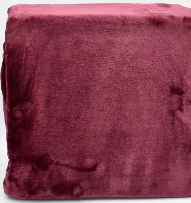 Vacchetti | Coperta 140x200 Tinta Unita Flannel Pile 