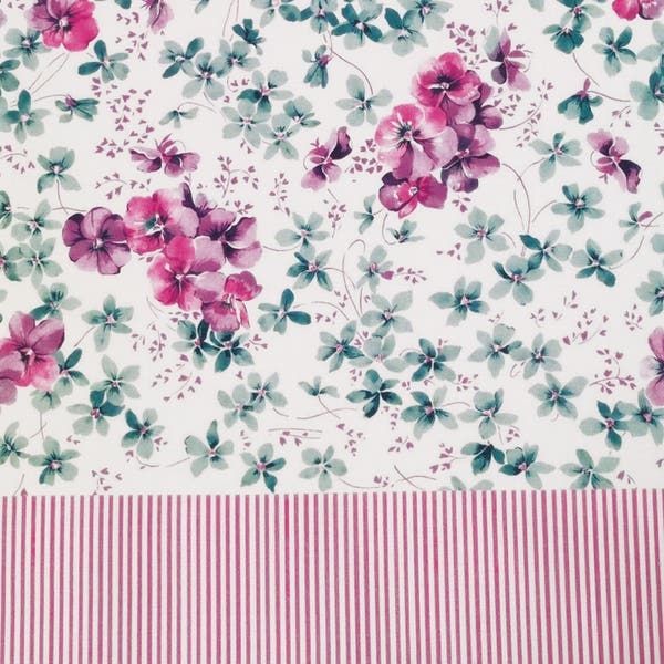 Vacchetti | Completo Lenzuolo 2 Piazze Sprint Violetta Cotone