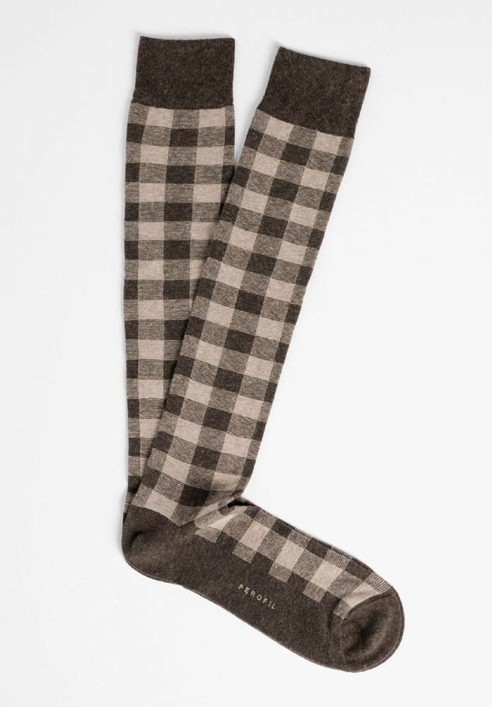 Vacchetti | Calze Lunghe Uomo Fantasia VPRC93279 Cotone / Cashmere