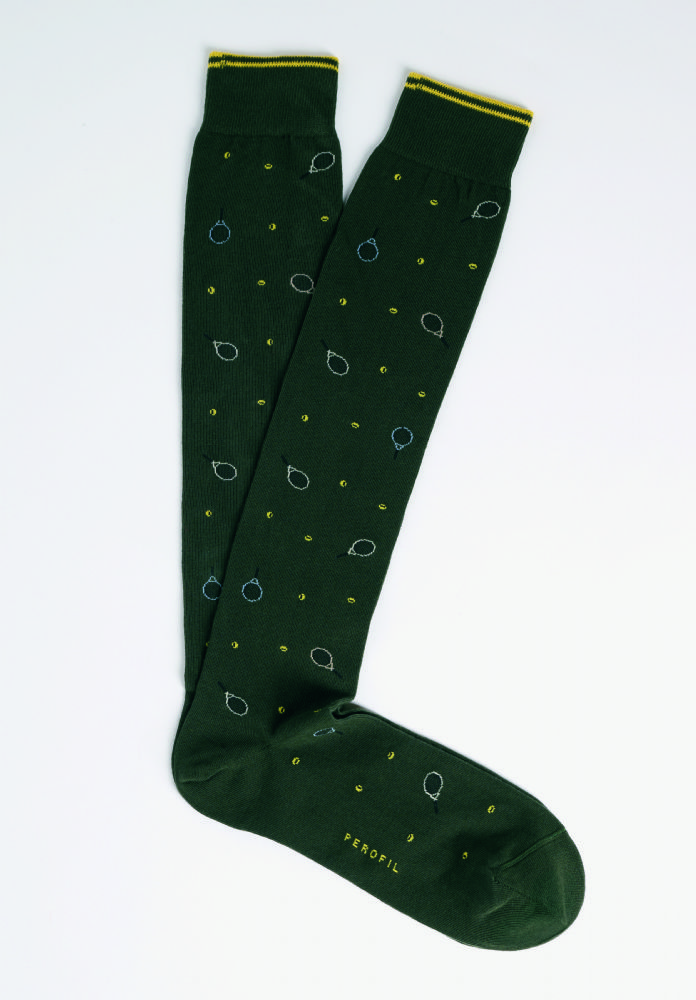 Vacchetti | Calze Lunghe Uomo Fantasia VPRC93286 Cotone Elasticizzato