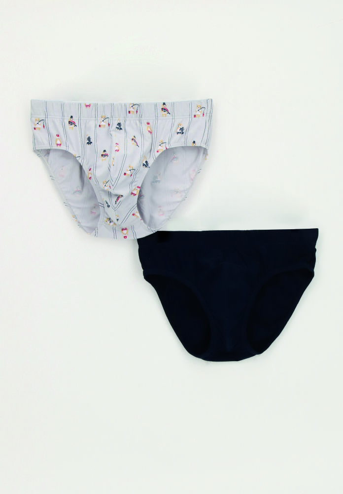 Vacchetti | 2 Slip Uomo Fantasia VPRT93129 Cotone Elasticizzato