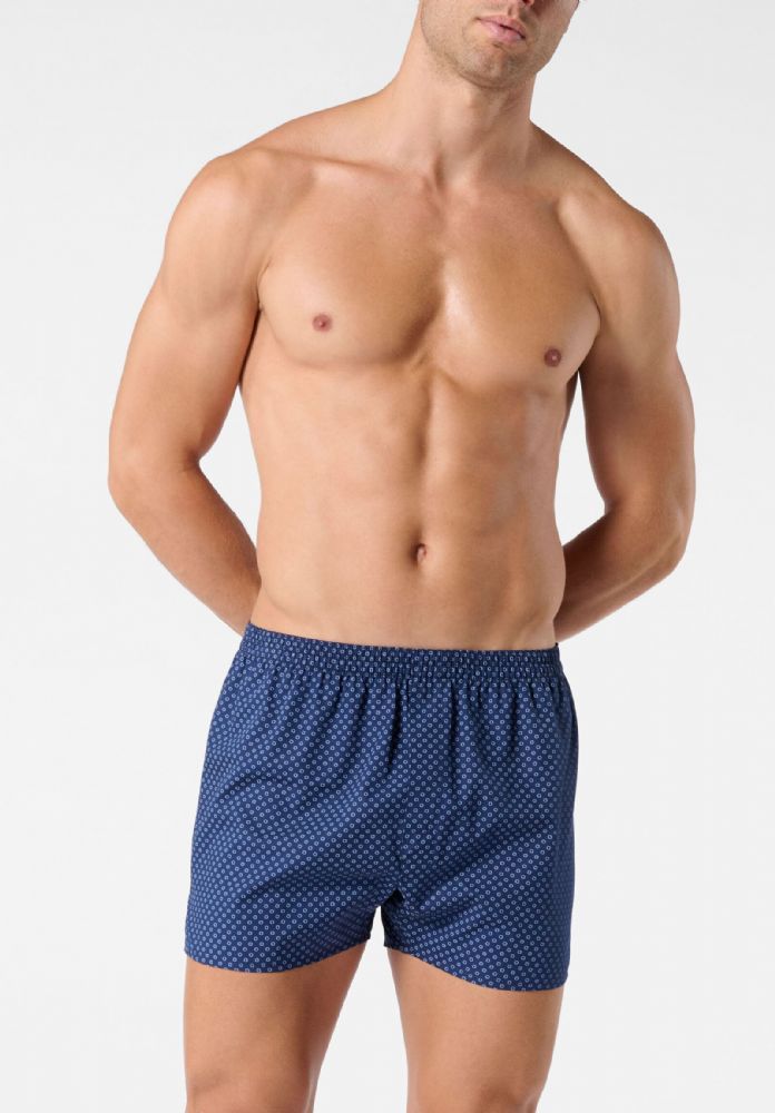 Vacchetti | 2 Boxer Calzoncino Aperto Gange Moda Tela Di Cotone
