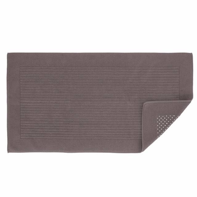 Vacchetti | Tappeto Bagno Con Antiscivolo Tinta Unita 70 x 140 Origami Cotone Jacquard